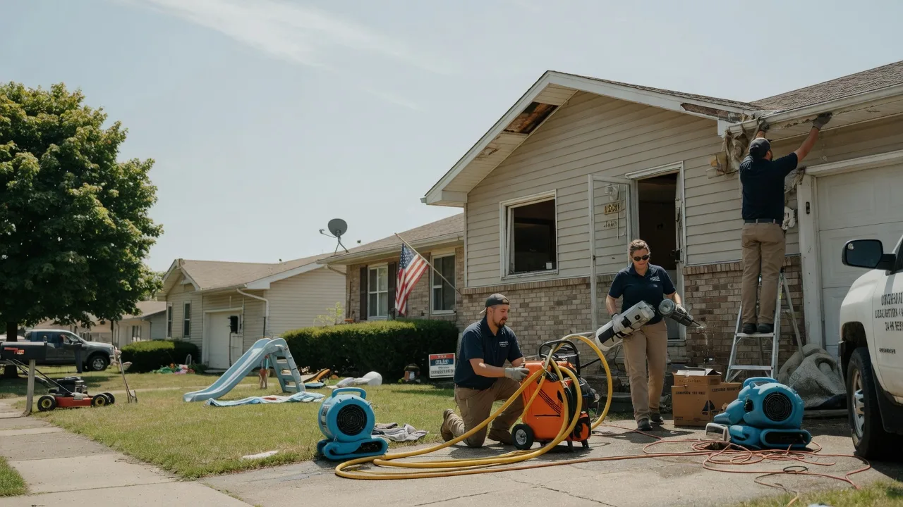 Water Damage Restoration in Lawrence, KS near me